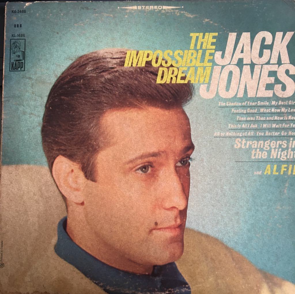 The Impossible Dream Jack Jones LP