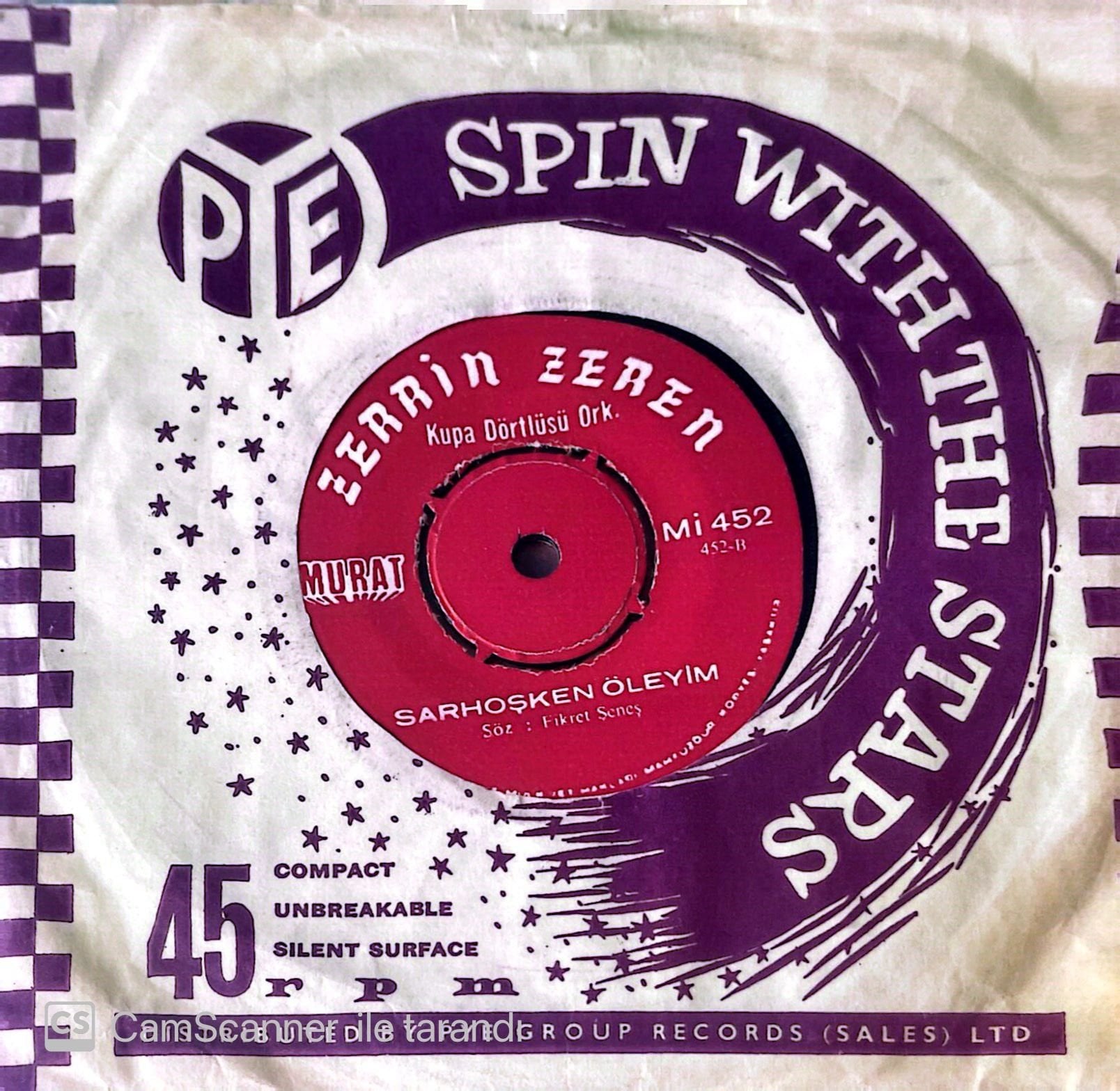 Zerrin Zeren - Sarhoşken Öleyim 45lik