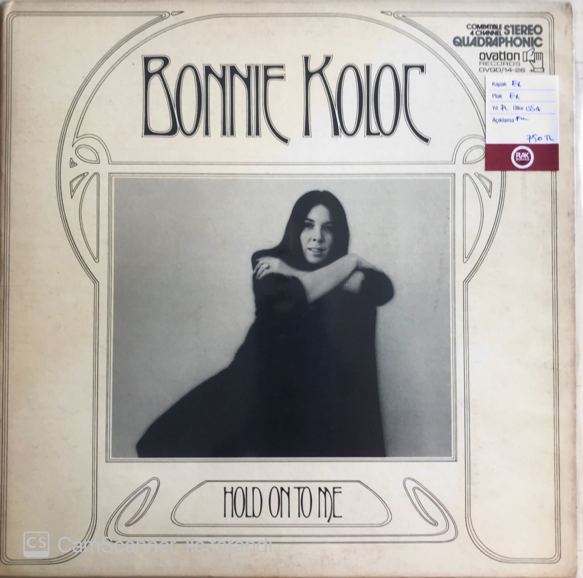 Bonnie Koloc - Hold On To Me - LP