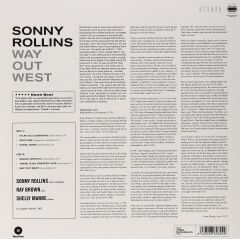 Sonny Rollins - Way Out West - LP