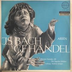 J.S. Bach G.F. Handel Arien Maureen Forrester, Alt Die Zagreber Solisten Leitung : Antonio Janigro LP