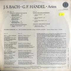 J.S. Bach G.F. Handel Arien Maureen Forrester, Alt Die Zagreber Solisten Leitung : Antonio Janigro LP