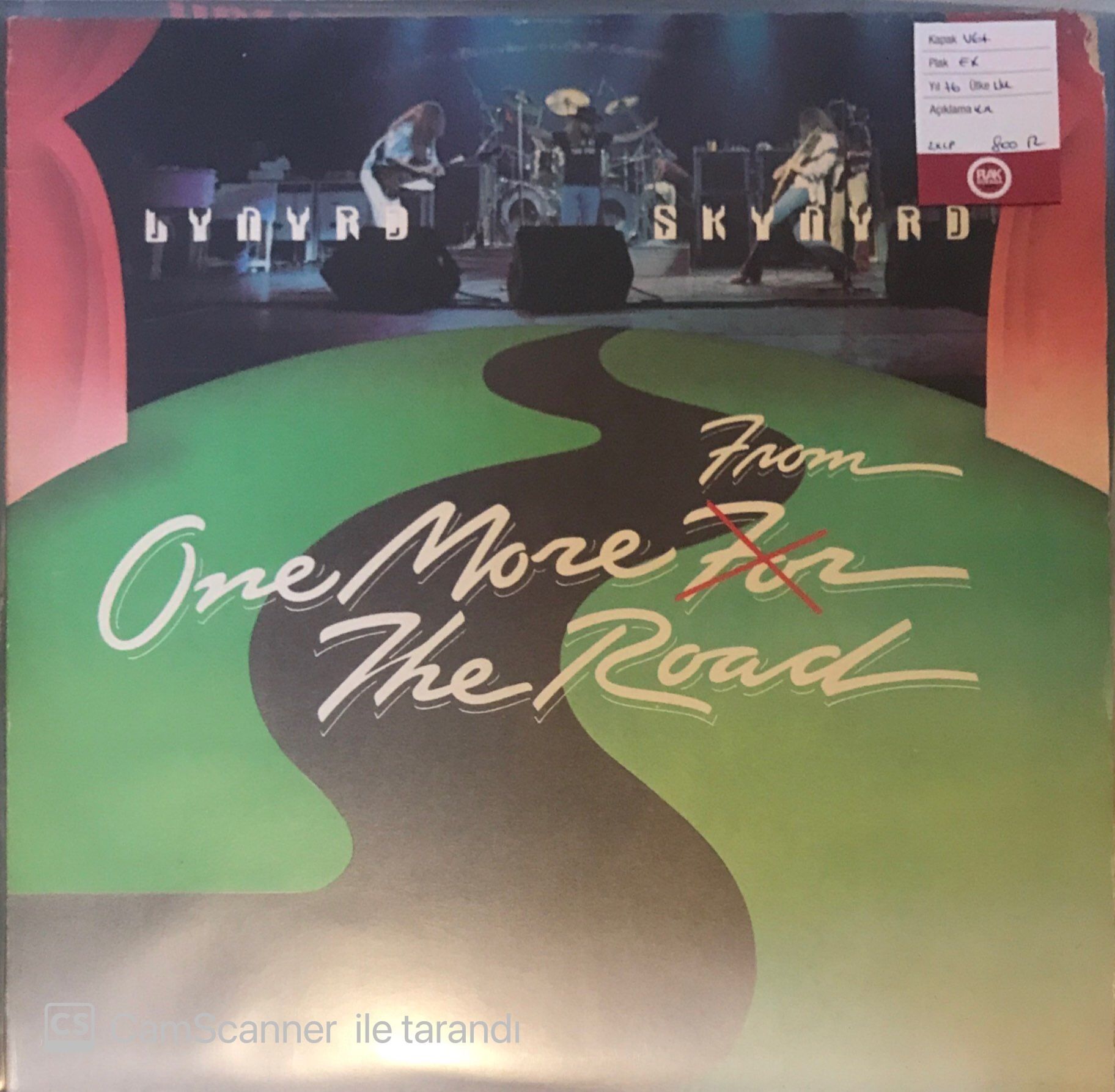 Lynyrd Skynyrd - One More For From The Road Double LP