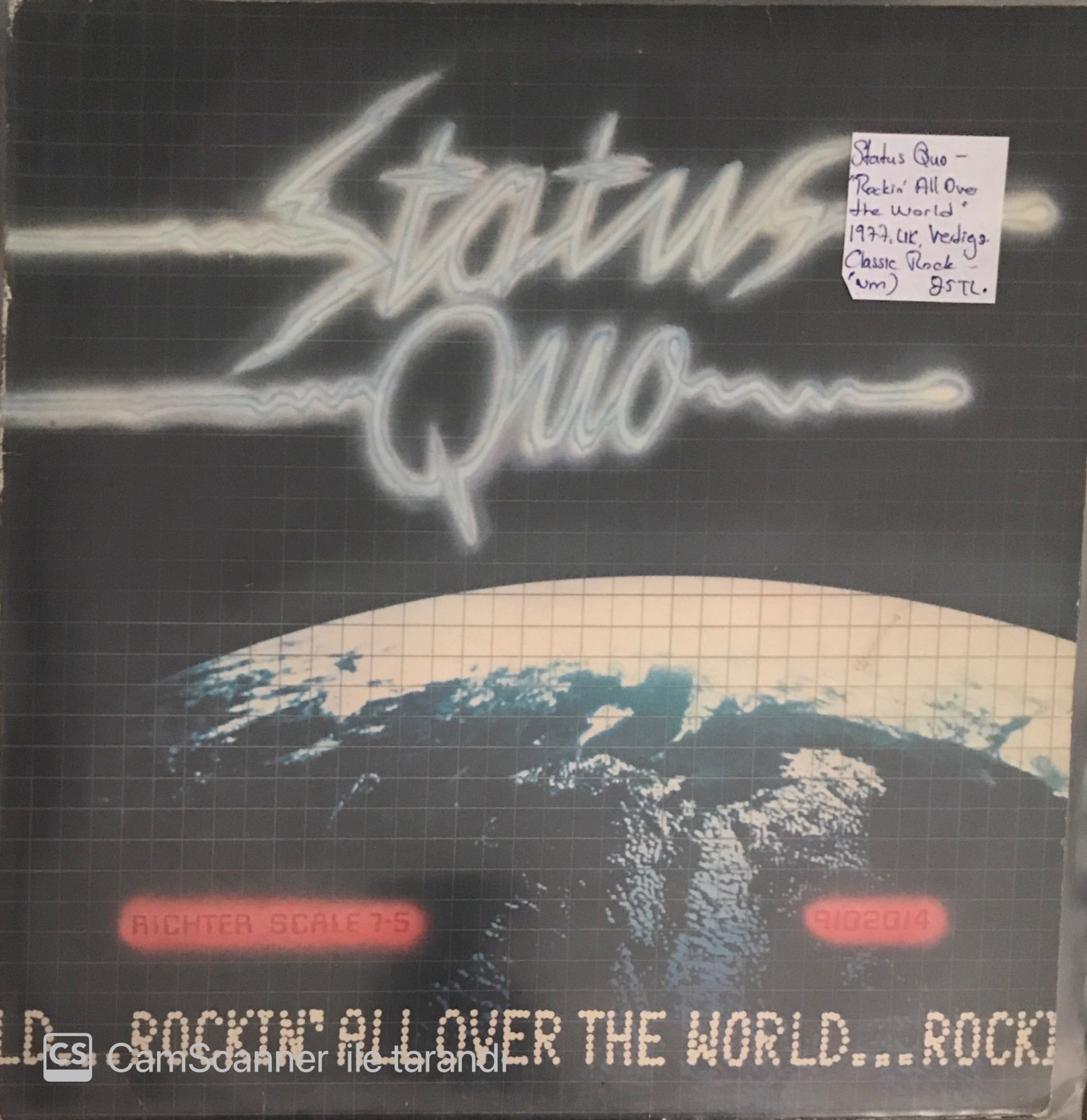 Status Quo Rockin All Over The World LP