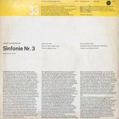 Bertelsmann Schallplattenring Sinfonie Nr. 3 Es-Dur LP