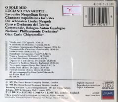 Pavarotti - O Sole Mio CD