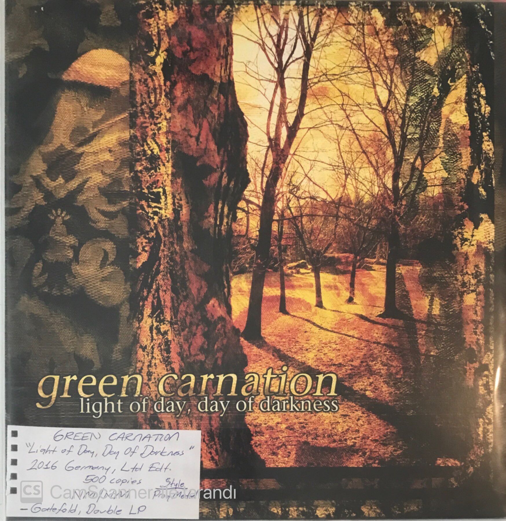 Green Carnation Double LP