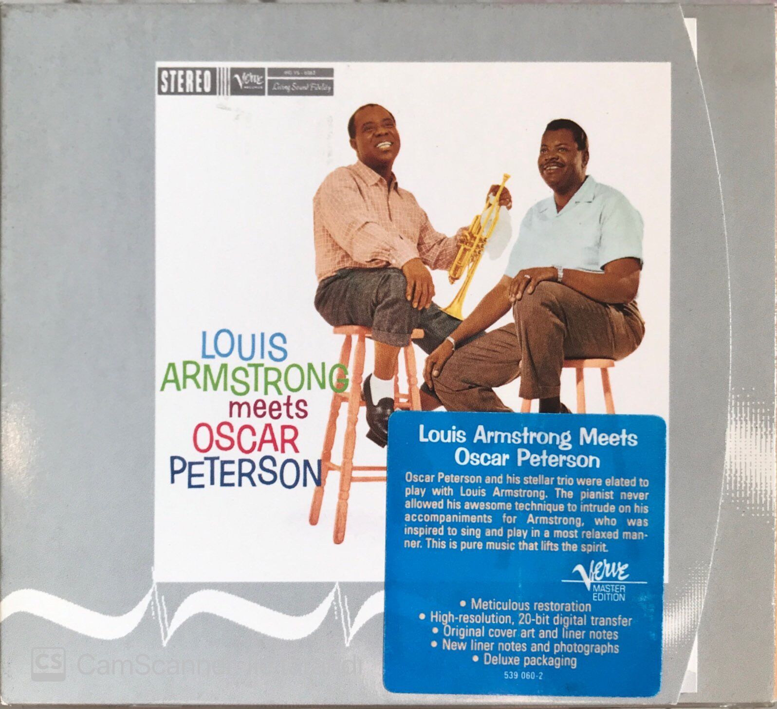 Louis Armstrong Meets Oscar Peterson CD