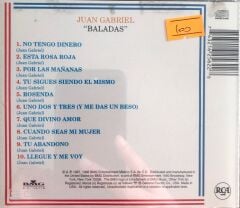 Juan Gabriel / Baladas CD
