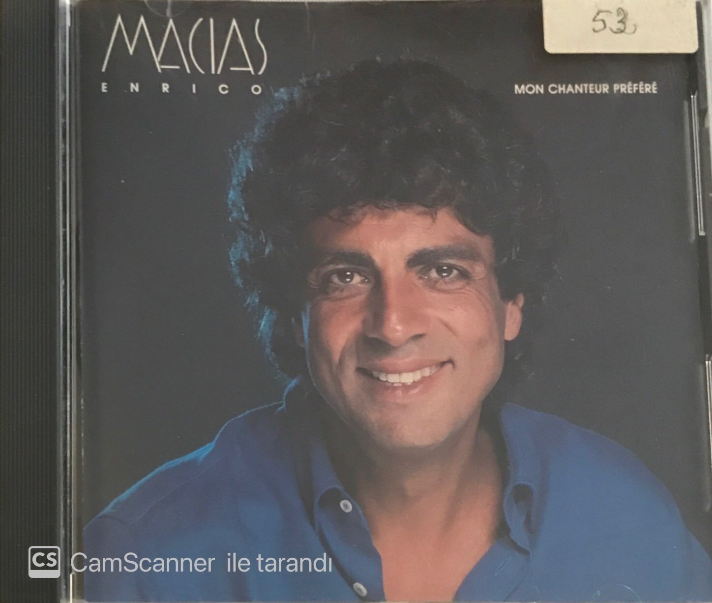 Enrico Macias Mon Chanteur Prefere CD