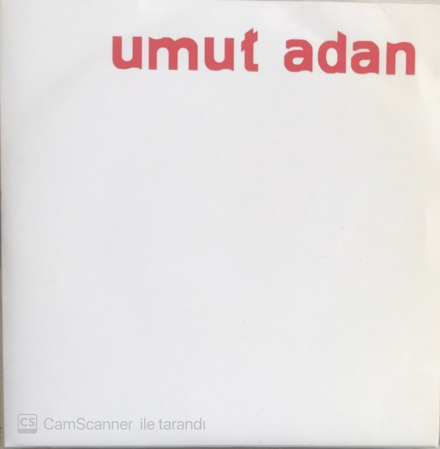 Umut Adan - Gülerler Bize 45lik