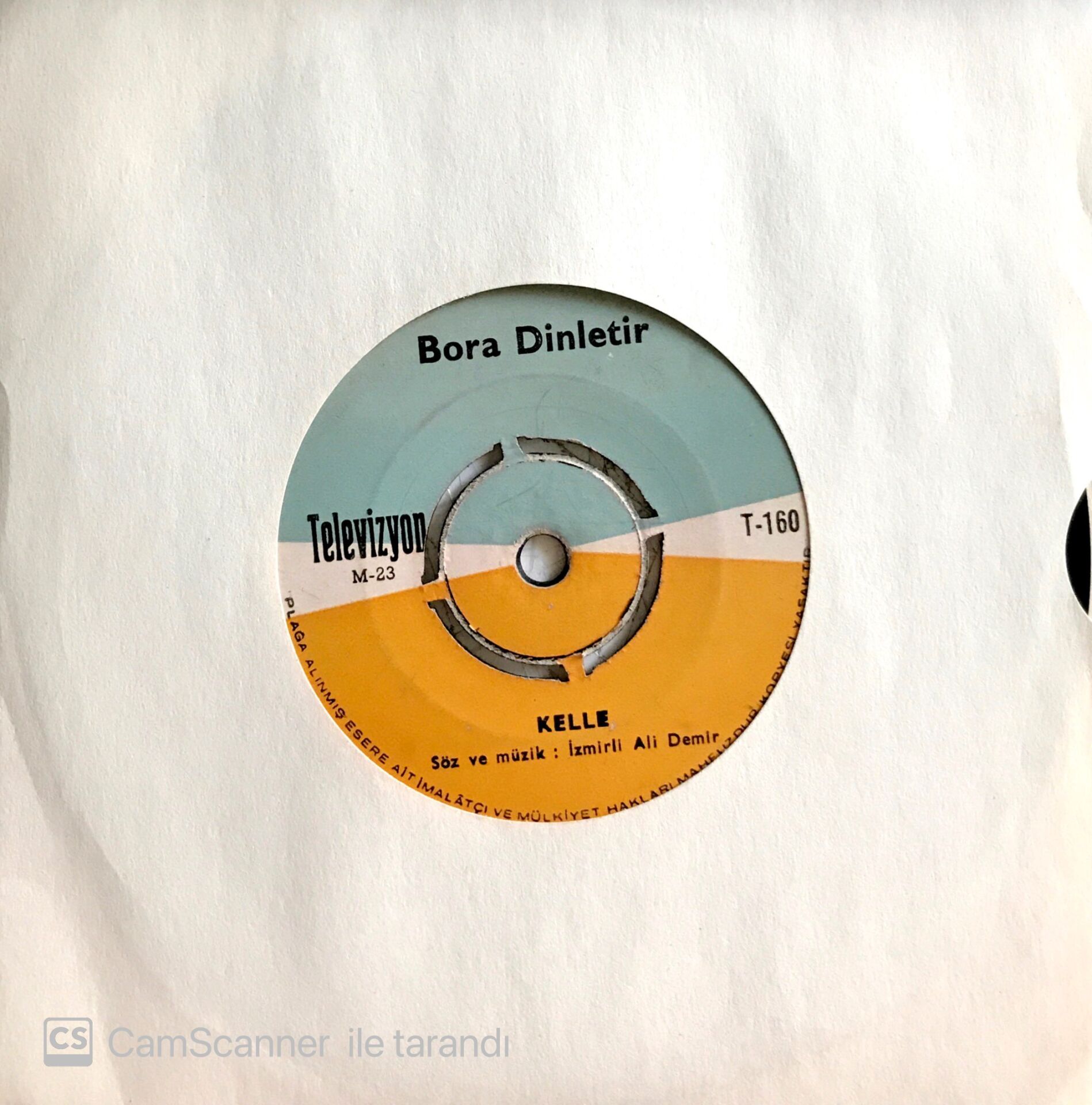 Bora Dinletir / Kelle 45'lik