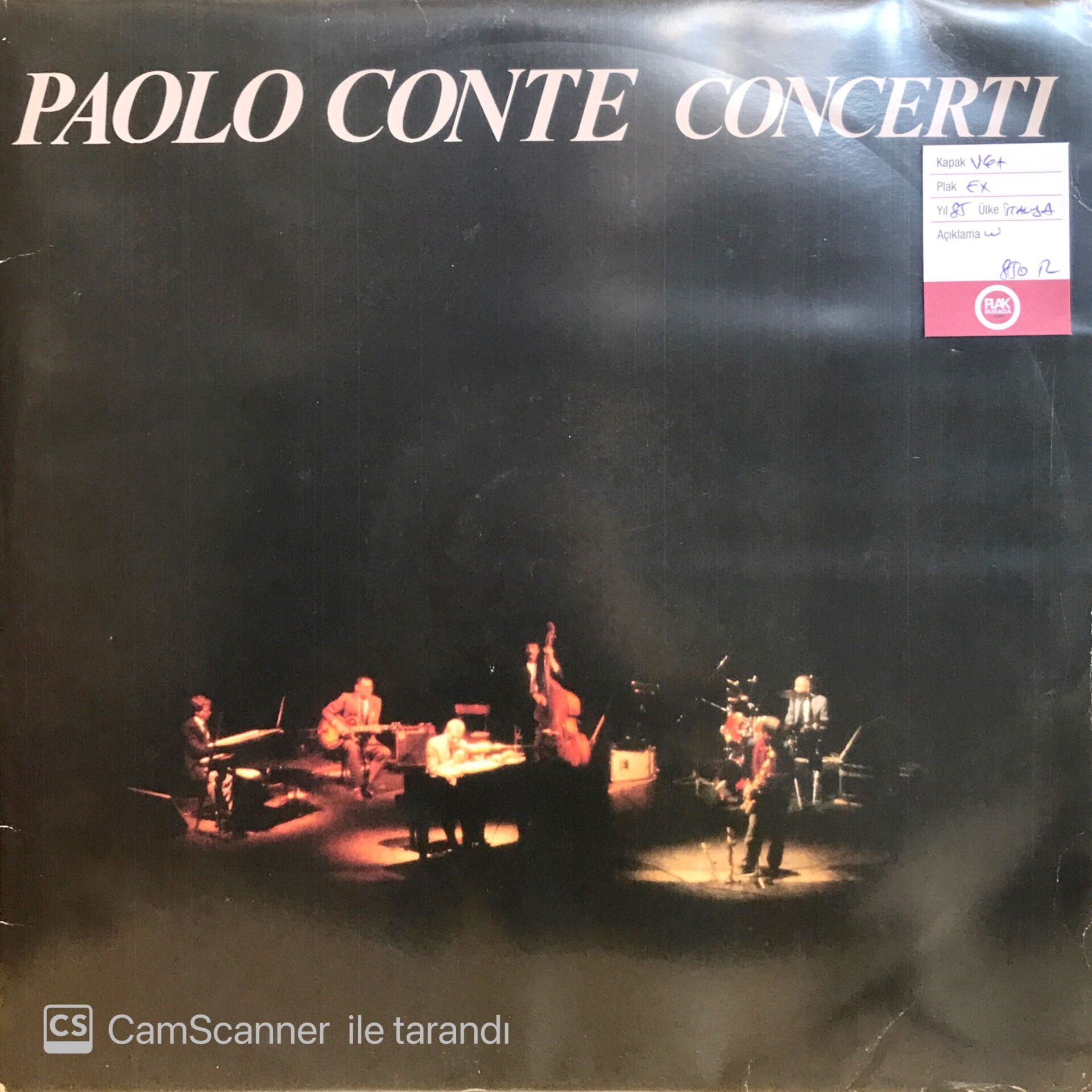 Paolo Conte Concerti Double LP