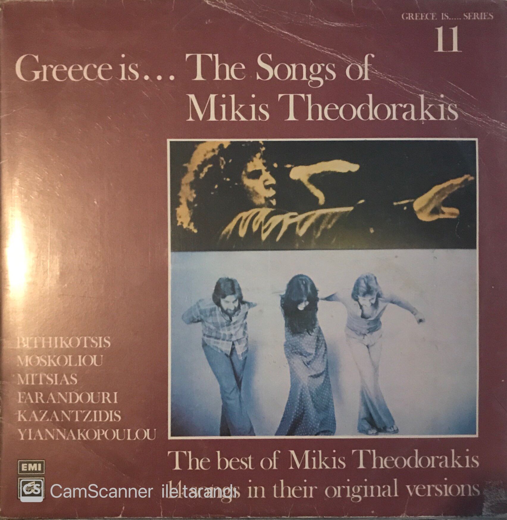Greece is... The Songs Of Mikis Theodorakis LP