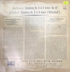 Beethoven Symphony No. 5 His Master's Voice LP