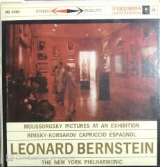 Moussorgsky Rimsky-Korsakov The New York Philharmonic Leonard Bernstein – Pictures At An Exhibition · Capriccio Espagnol LP