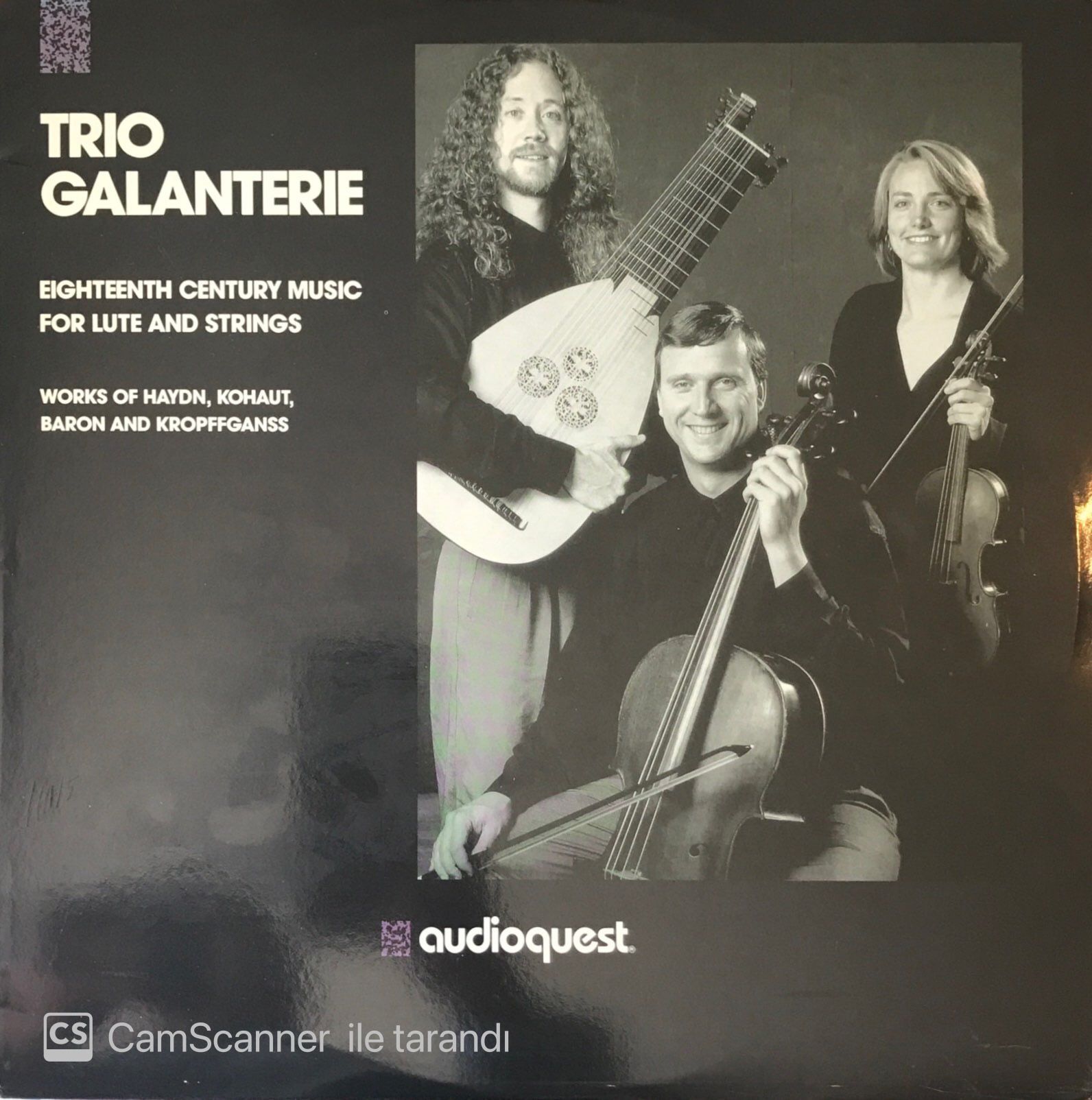 Trıo Galanterie - Eighteenth Century Music For Lute And Strings LP