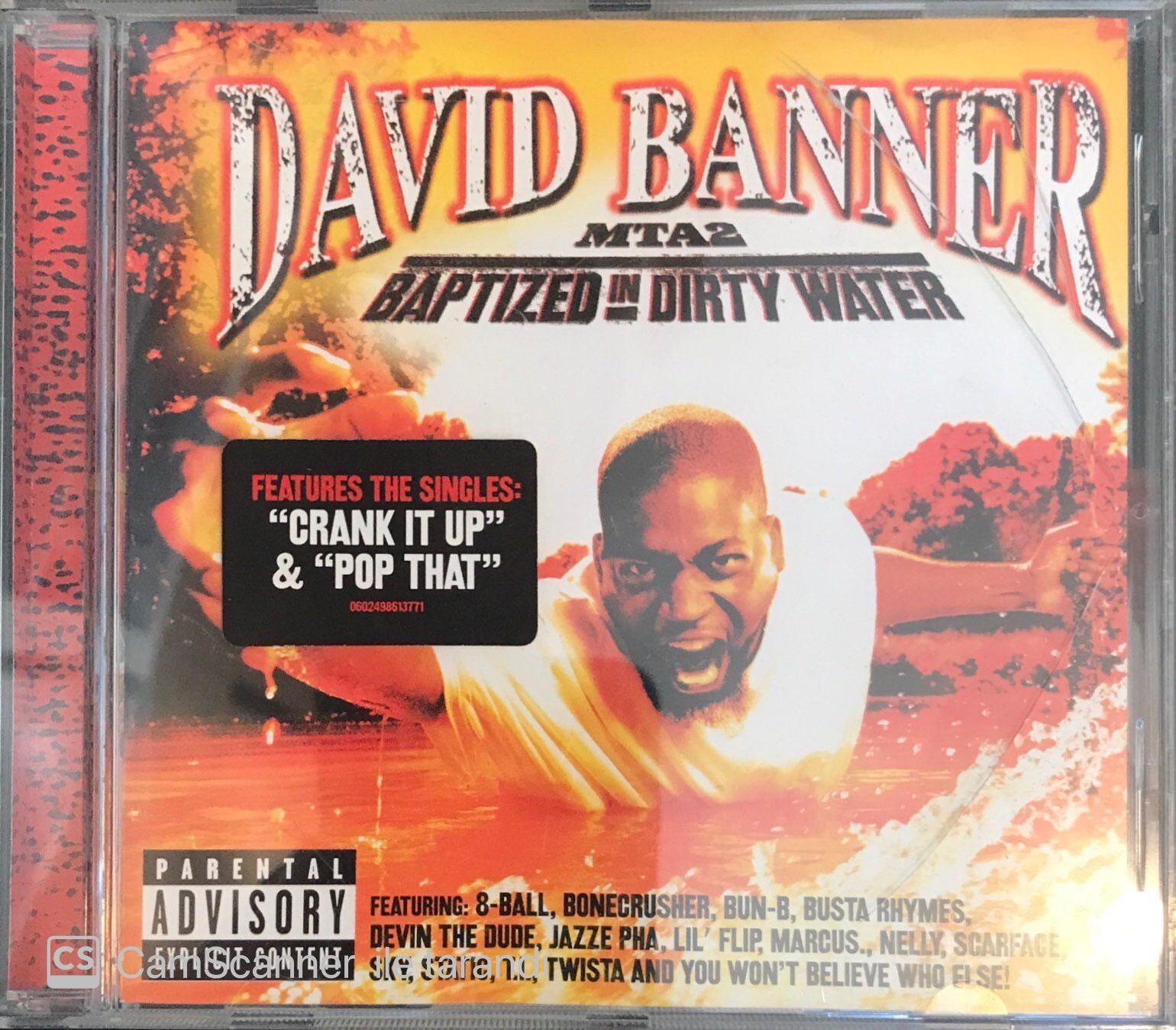 David Banner - MTA2 Baptized In Dirty Water CD