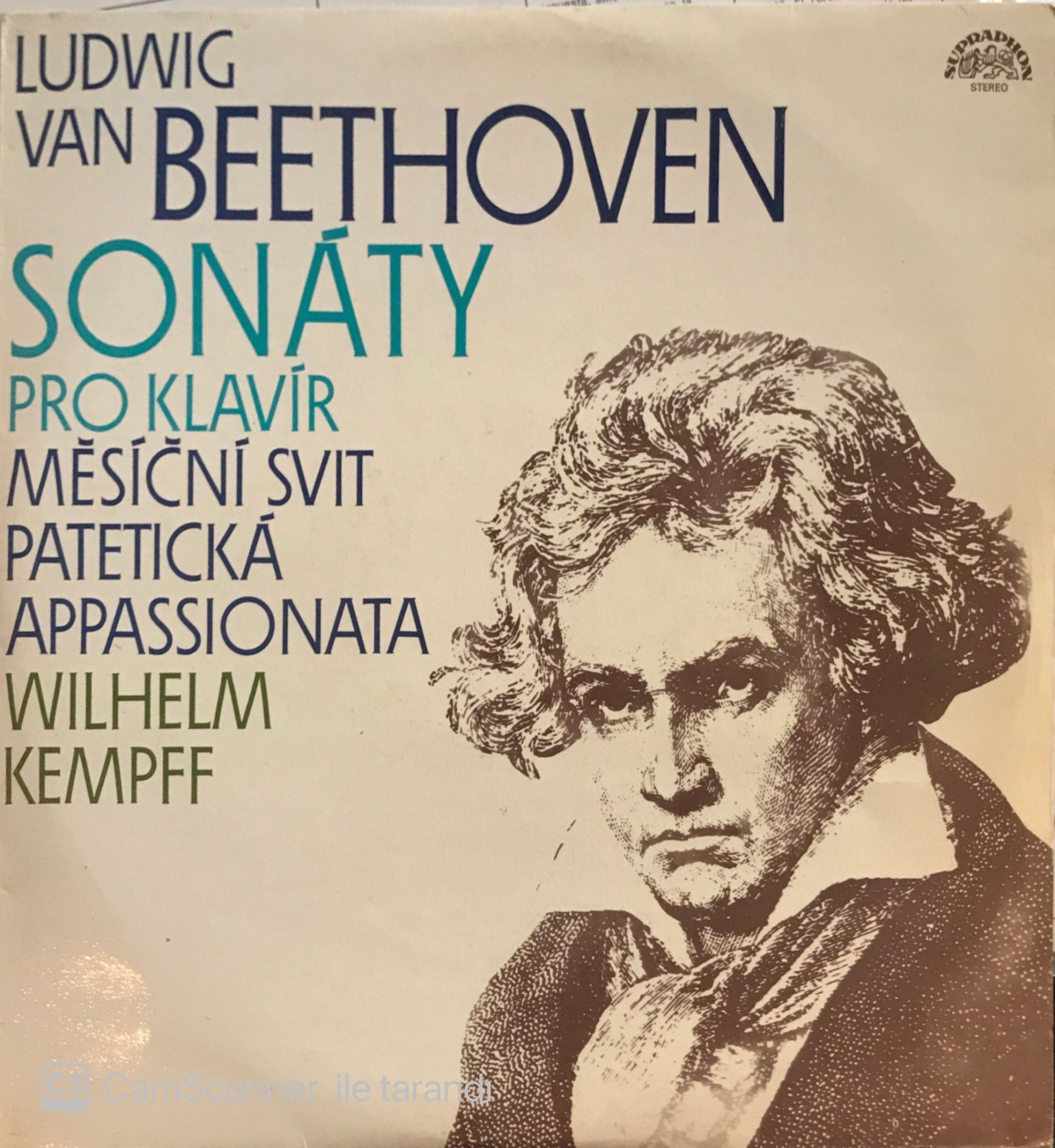 Ludwig Van Beethoven Sonaty Pro Klavir LP