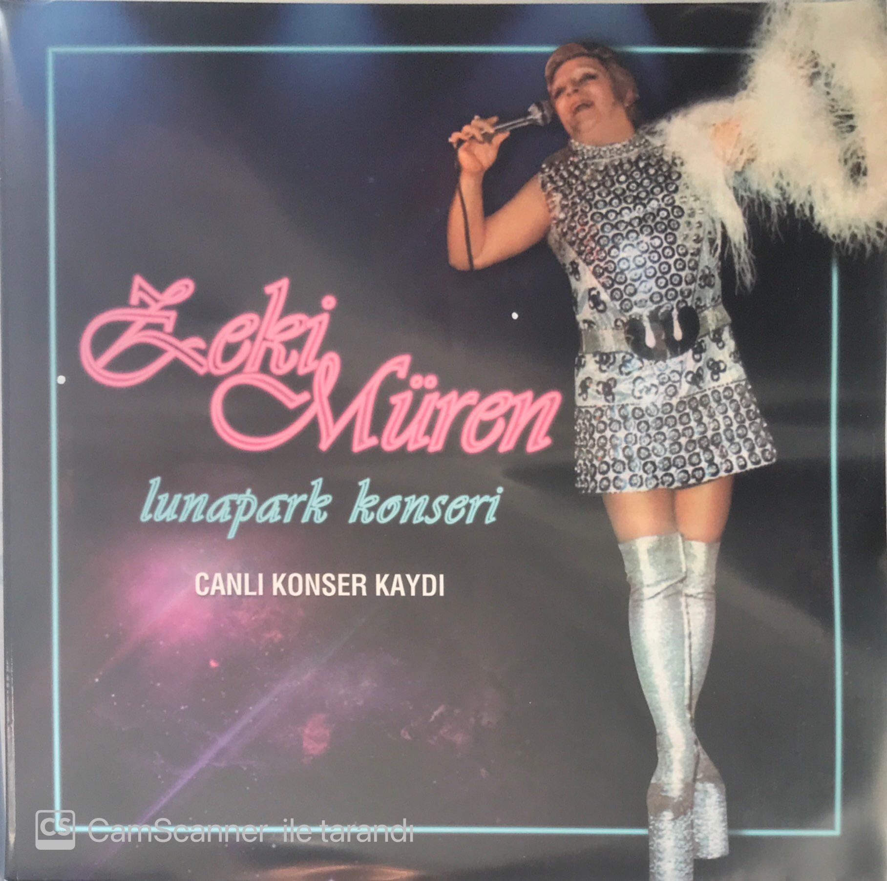 Zeki Müren - Lunapark Konseri Canlı Konser Kaydı LP