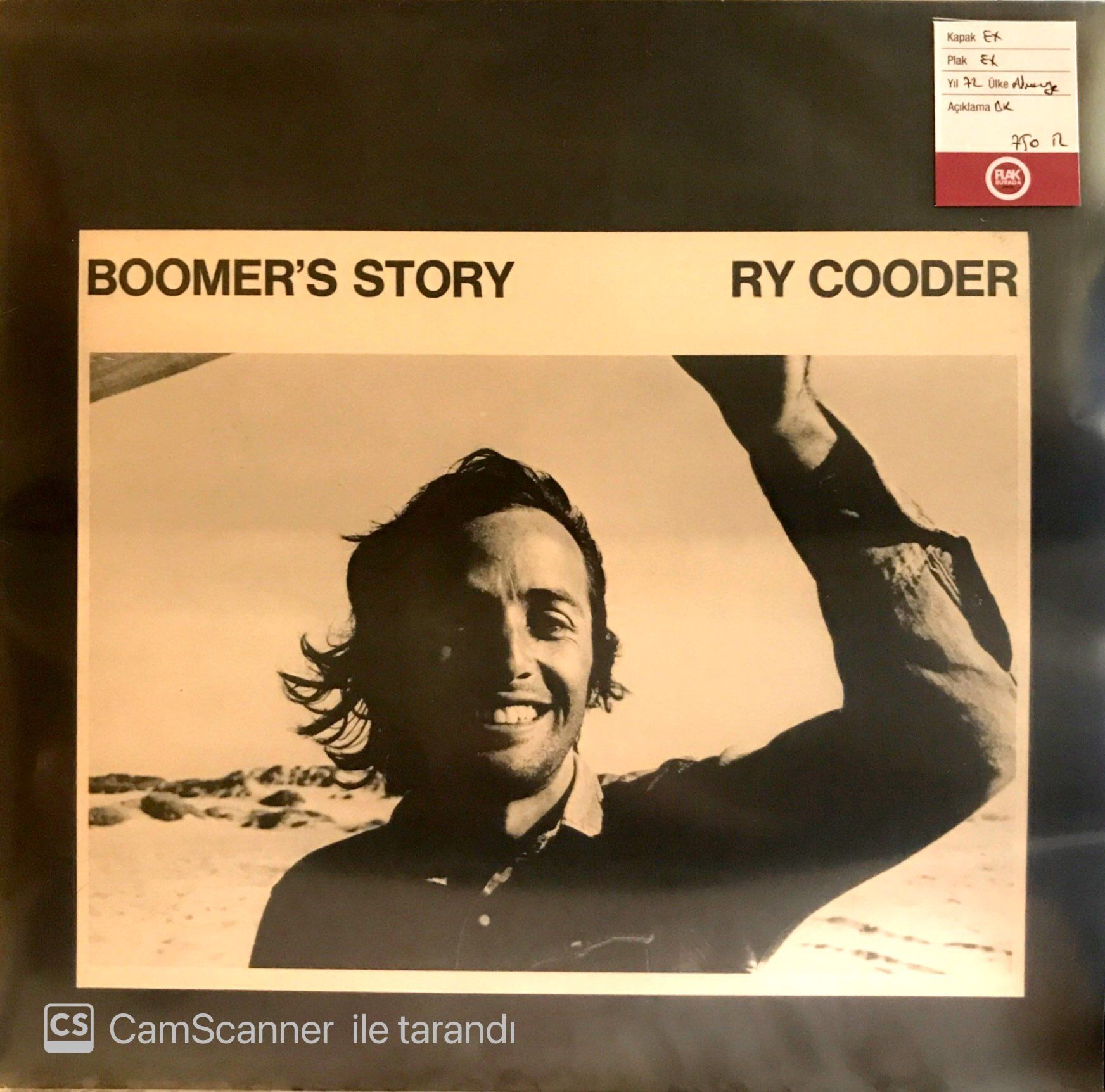 Ry Cooder - Boomer's Story LP