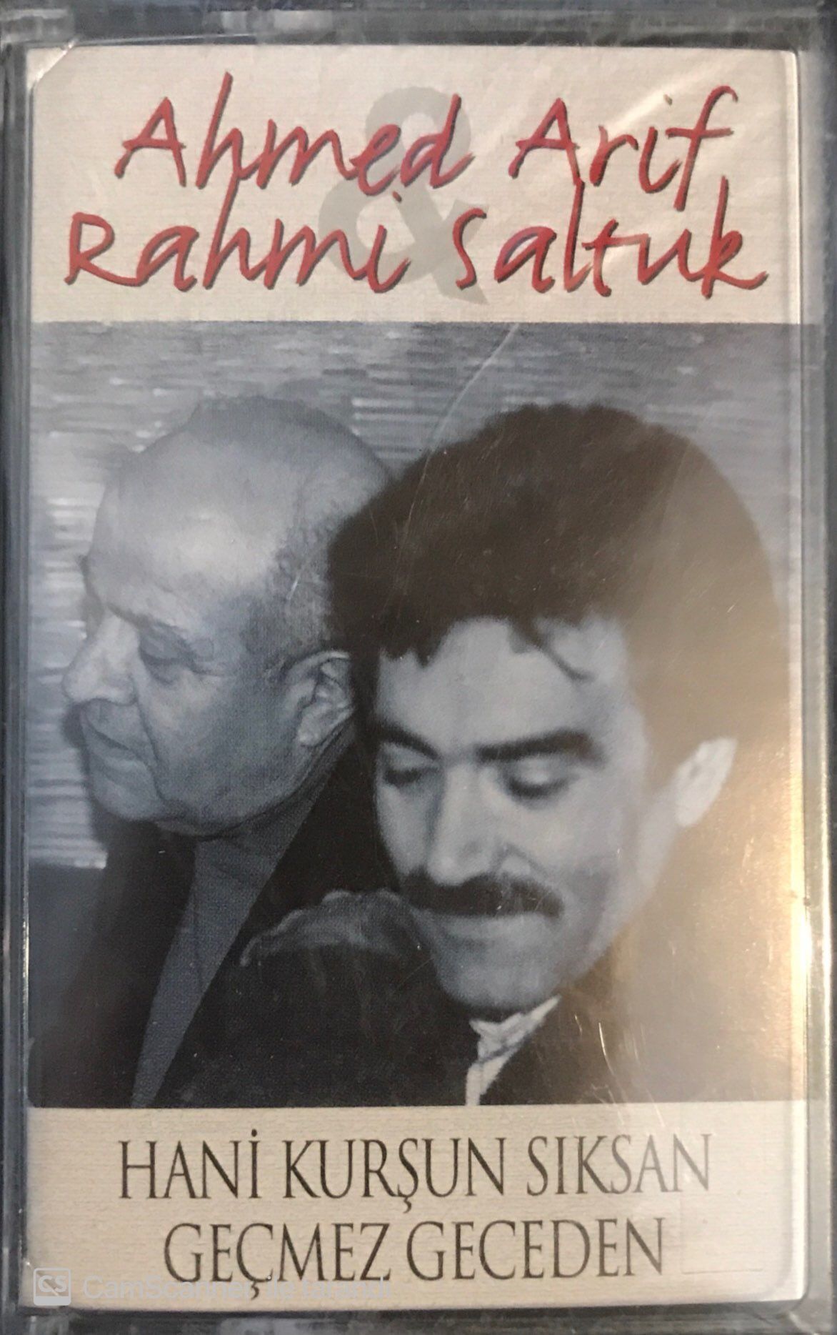 Ahmet Arif -Rahmi Saltuk - Hani Kurşun Sıksan Geçmez Geceden KASET