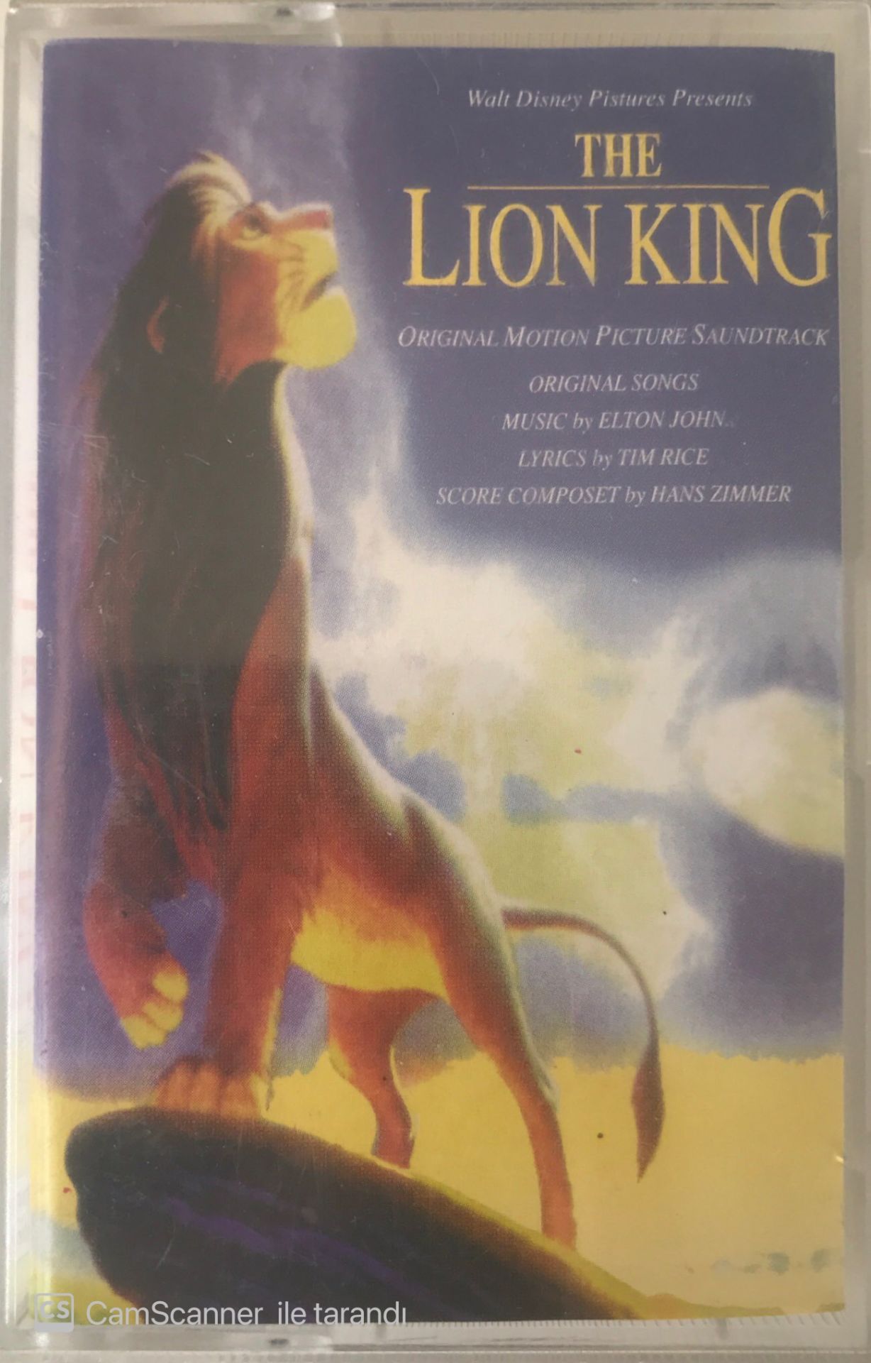 The Lion King Soundtrack KASET