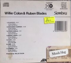 Willie Colon & Ruben Blades - Siembra - CD