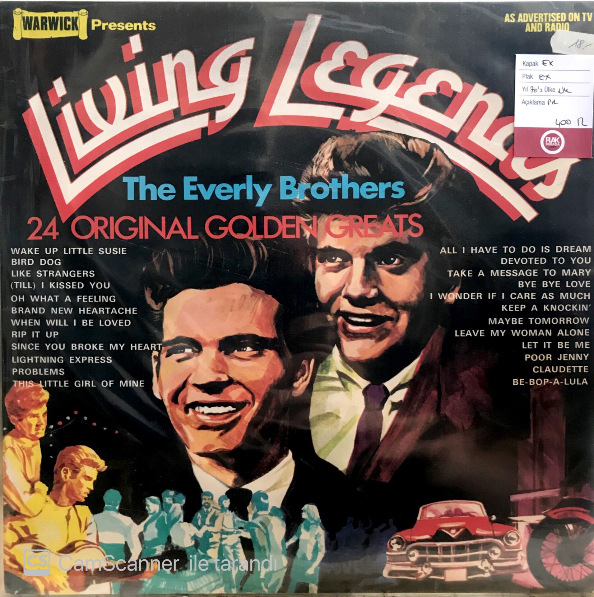 Living Legends The Erverly Brothers LP