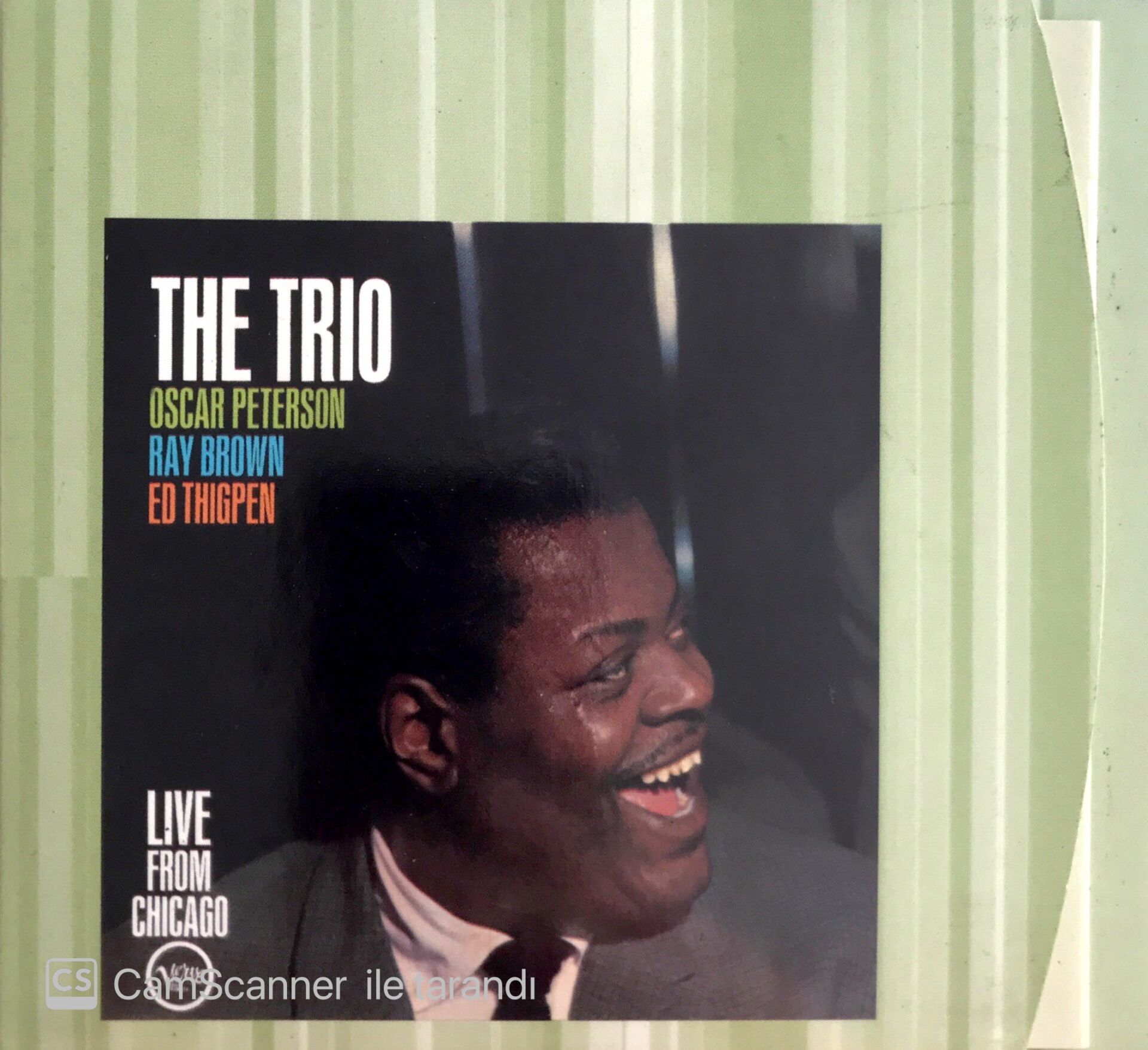 Oscar Peterson - The Trio - Live From Chicago CD