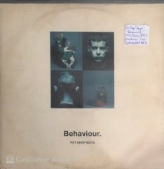 Pet Shop Boys Behaviour LP