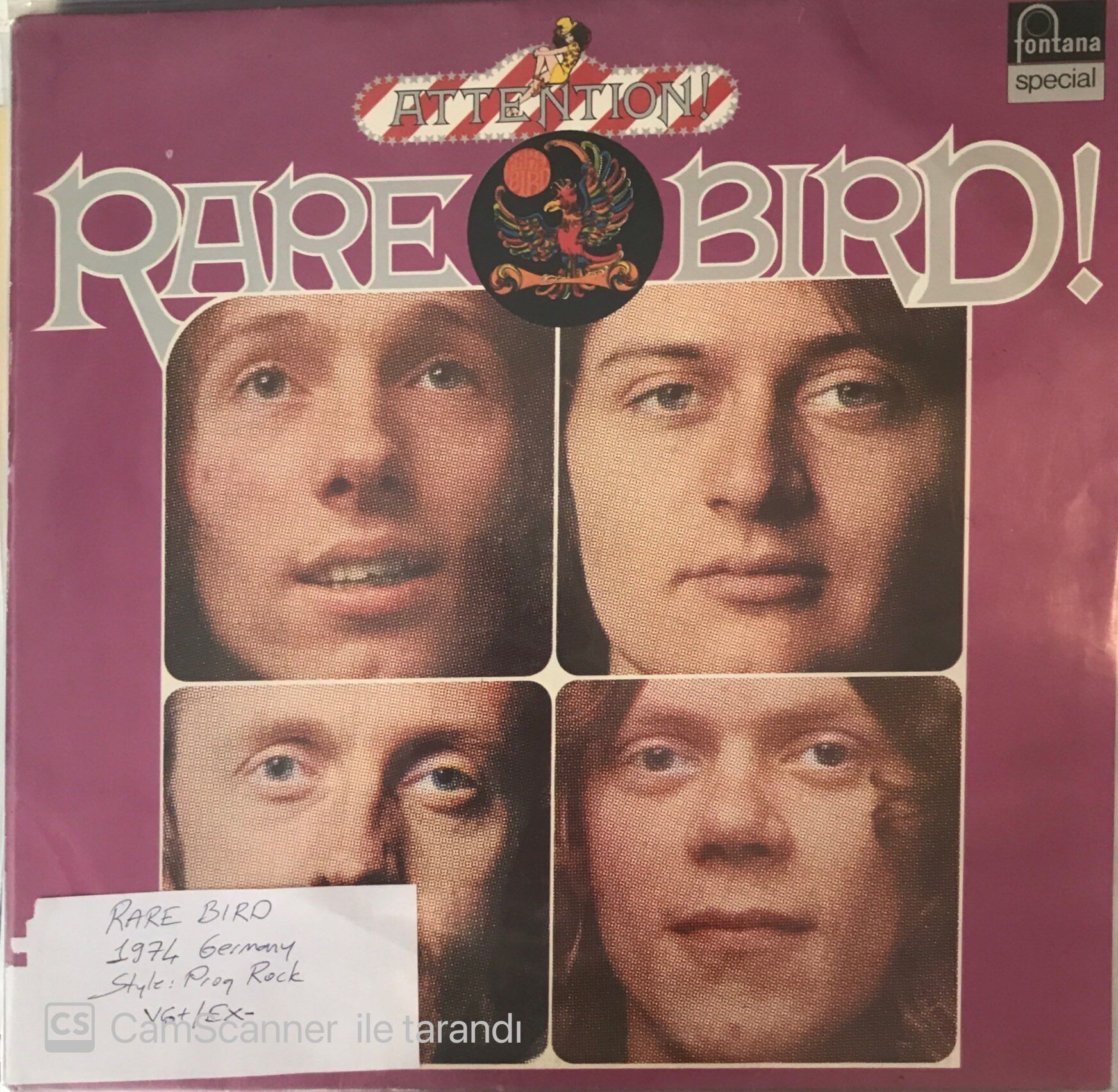 Attention! Rare Bird LP