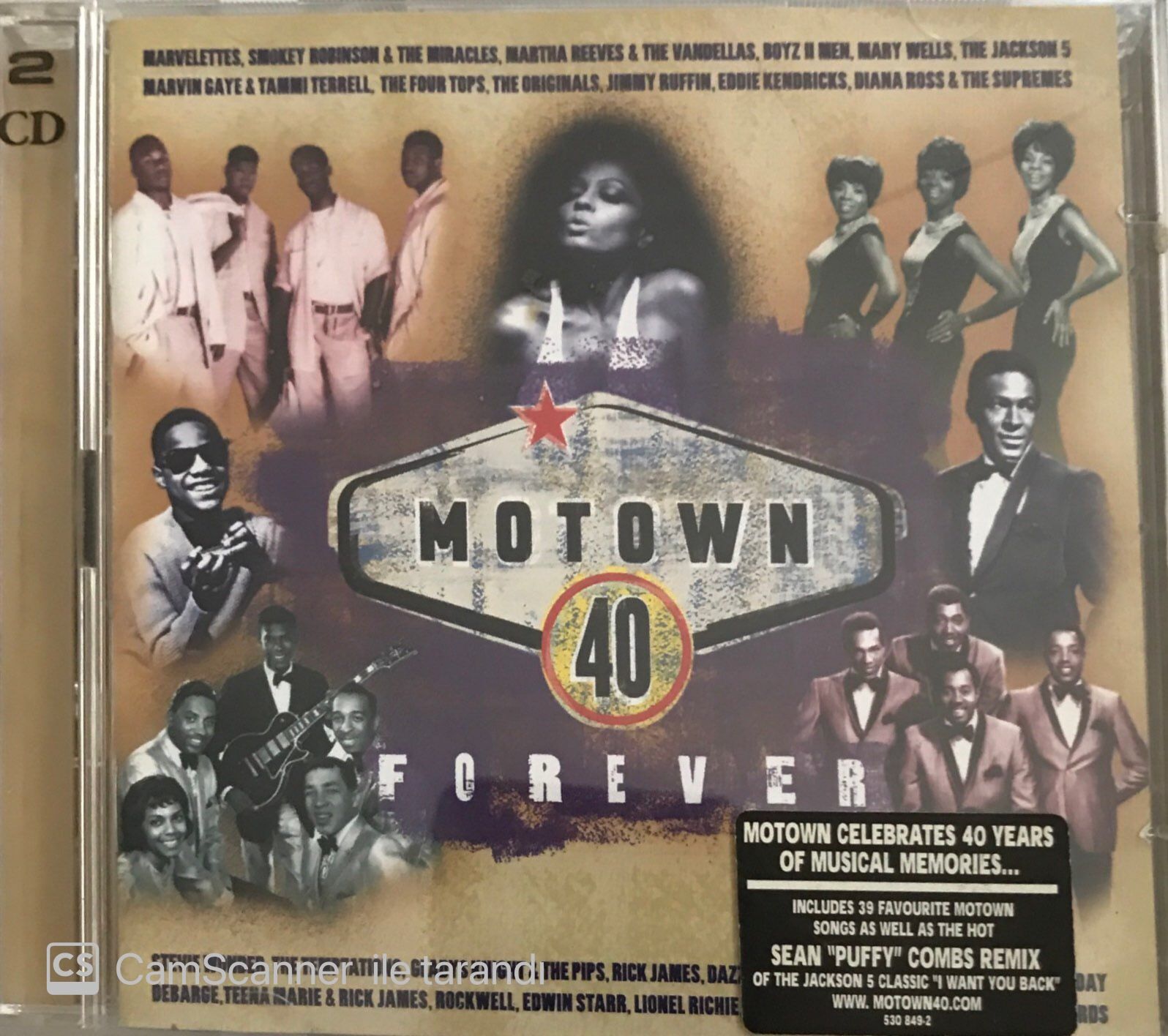 Motown 40 Forever CD