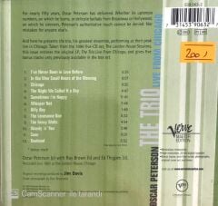 Oscar Peterson - The Trio - Live From Chicago CD
