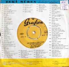 Zeki Müren - İki Damla Göz Yaşı/Bekleyiş - 45'lik