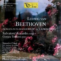 Beethoven / Sonata In Fa  Maggiore Op. 24 ''La Primavera'' / Accardo / Tomassi LP