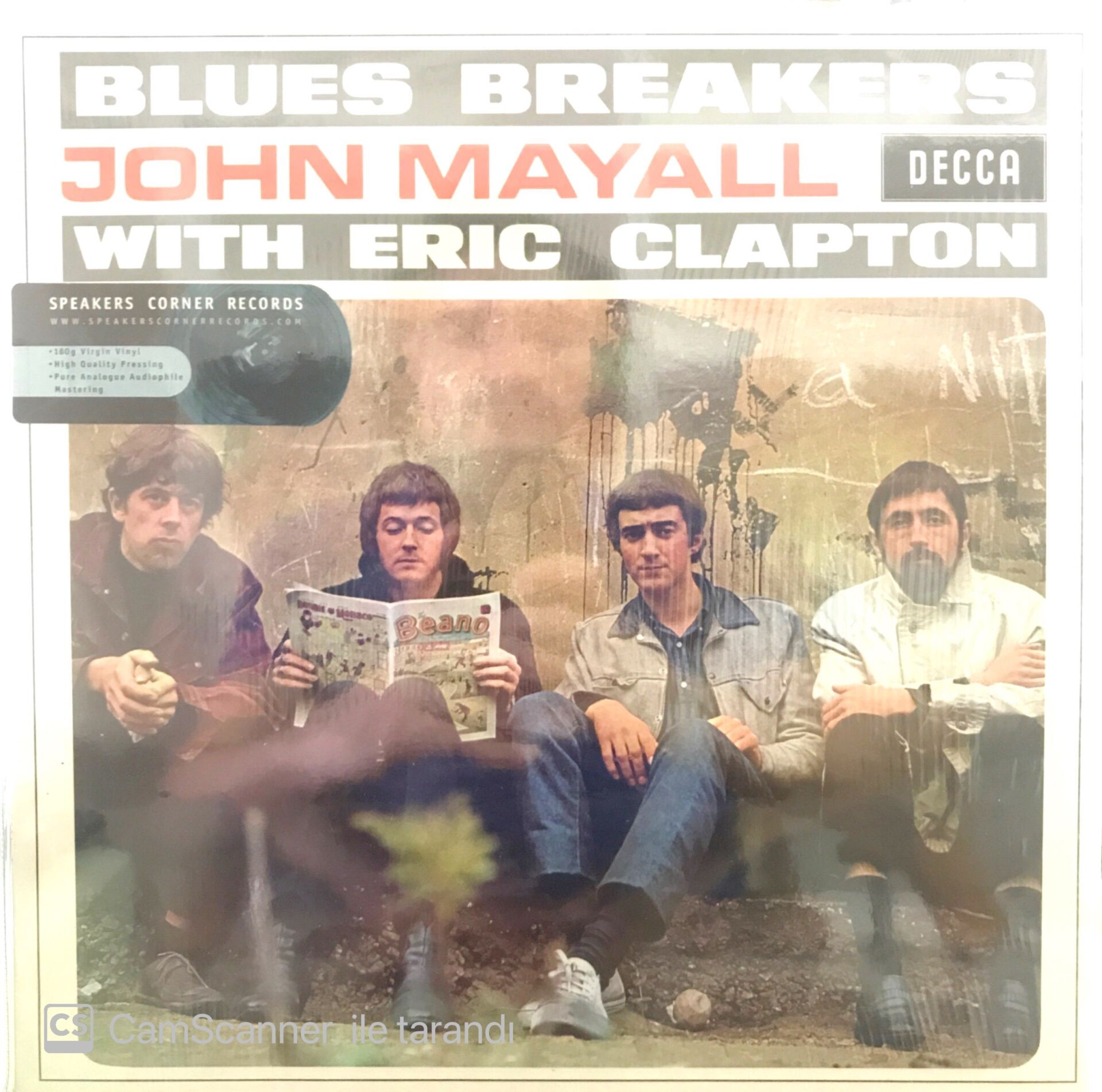 John Mayall with Eric Clapton - Blues Breakers LP