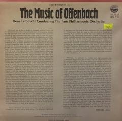Jacques Offenbach, René Leibowitz Conducting The Paris Philharmonic Orchestra ‎ The Music Of Offenbach LP