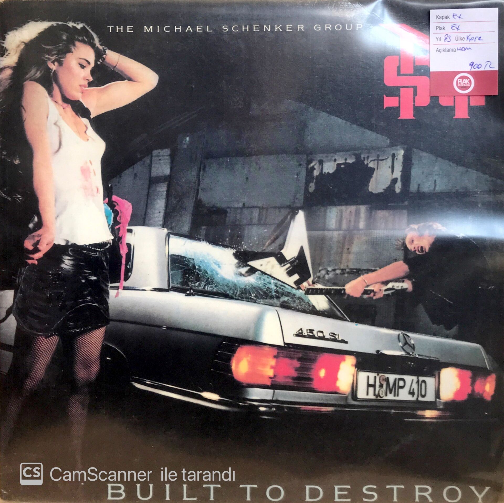 The Michael Schenker Group / Built To Destroy LP