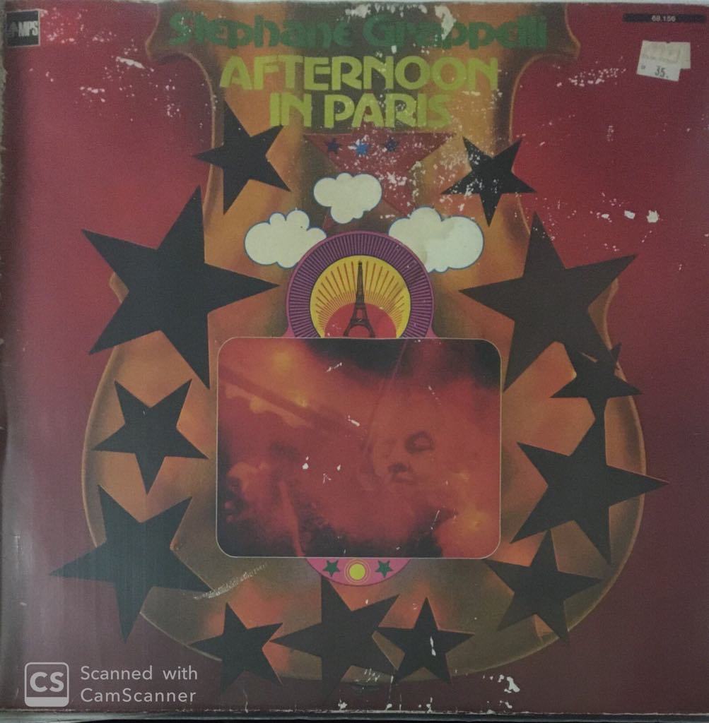 Stephane Grapelli Afternoon In Paris LP