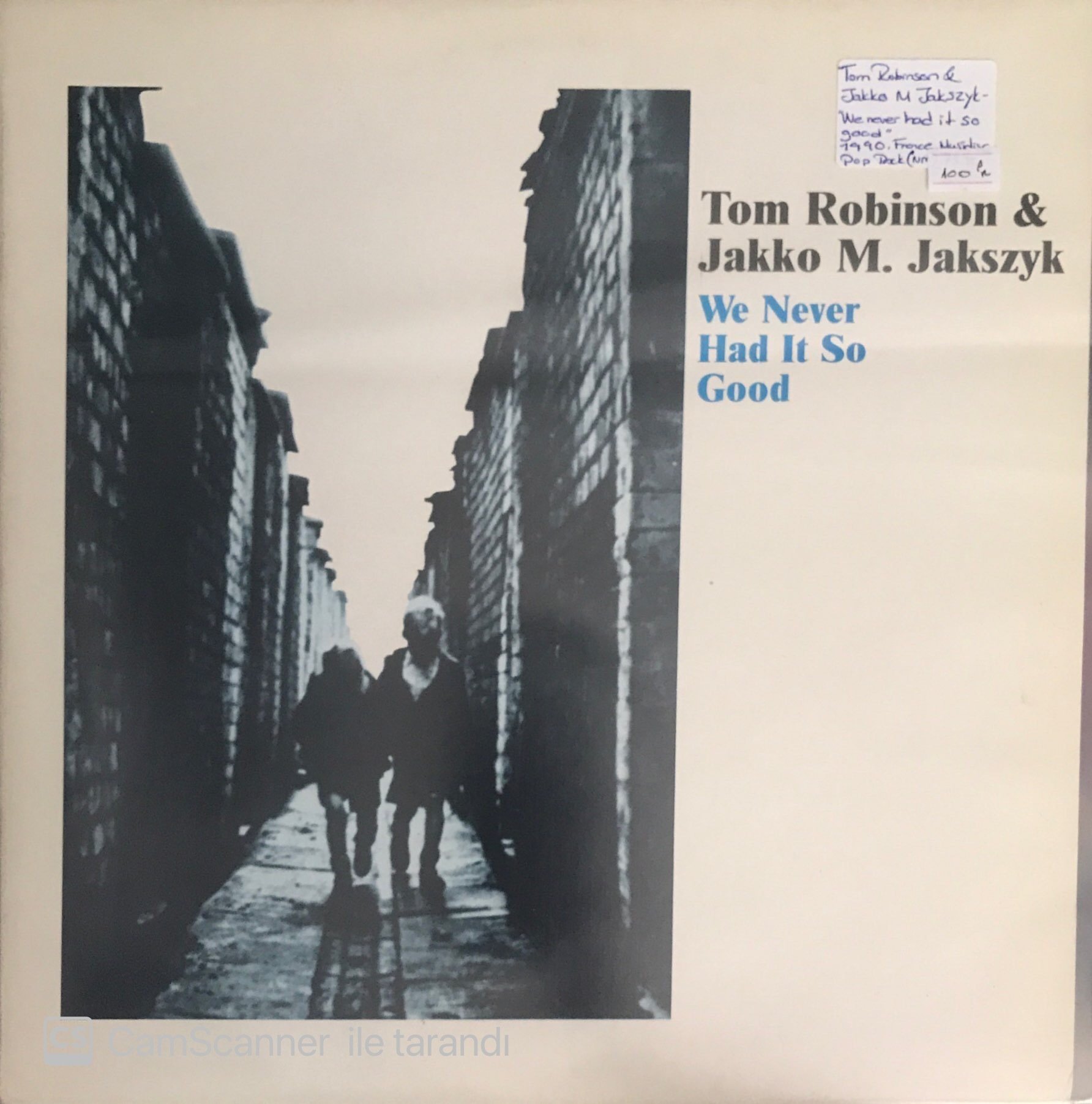 Tom Robinson & Jakko M. Jakszyk We Never Had It So Good LP