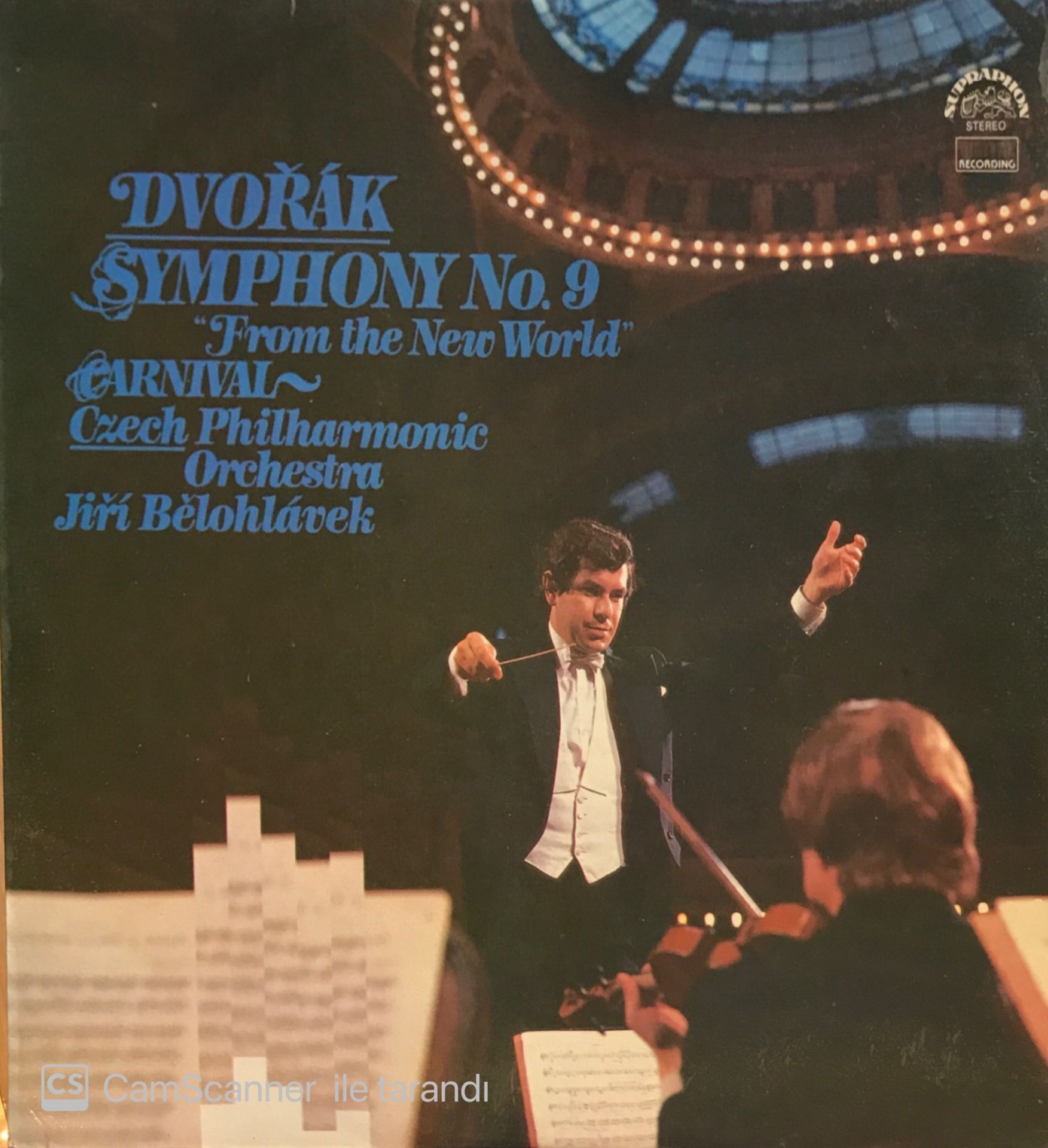 Dvorak Symphony No.9 From The New World Carnival Czech Philharmonic Orchestra Jiri Belohlavek LP