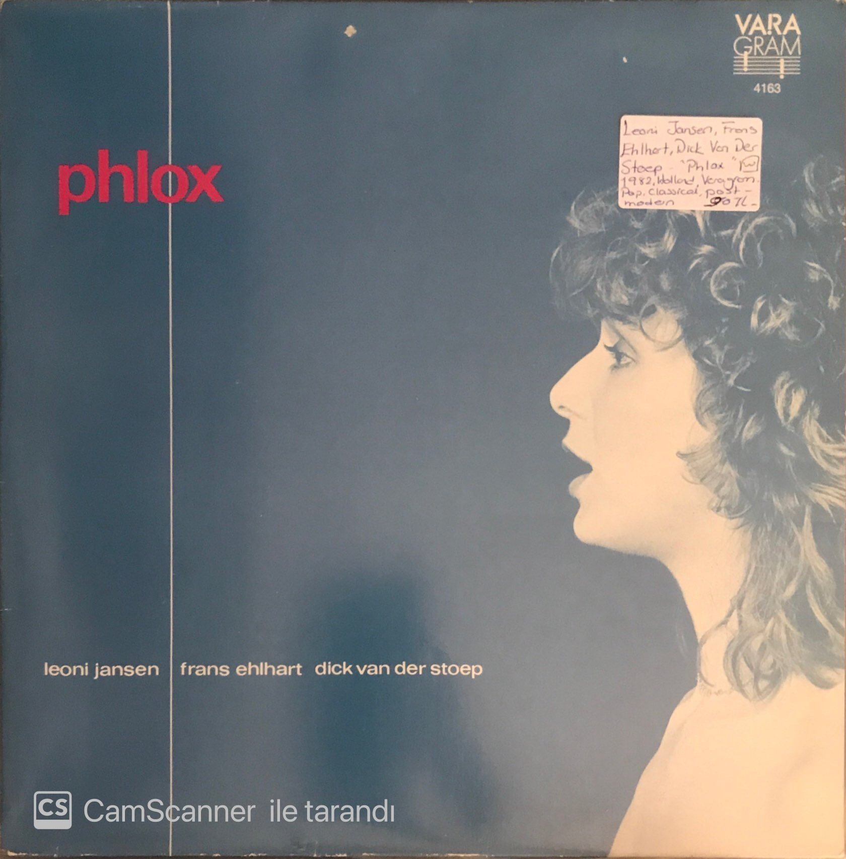 Leoni Jansen Frans Ehlhart Dick Van Der Stoep Phlox LP