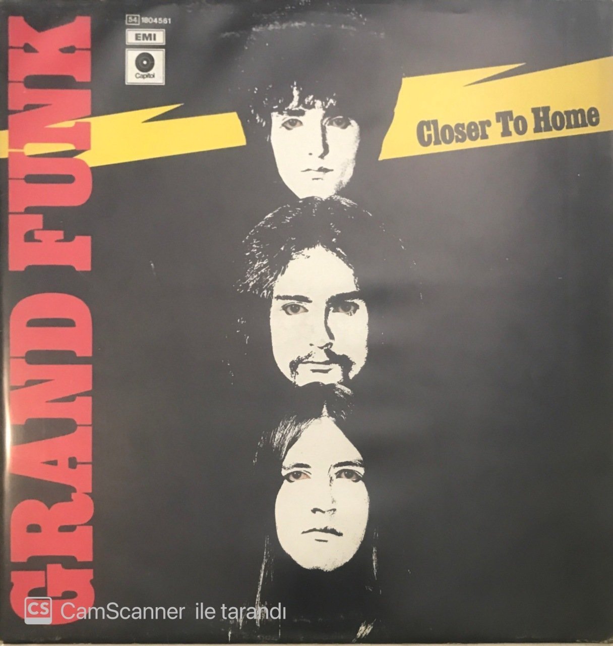 Grand Funk Railroad Closer To Home LP