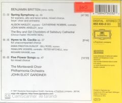 John Eliot Gardiner - Britten Spring Symphony CD