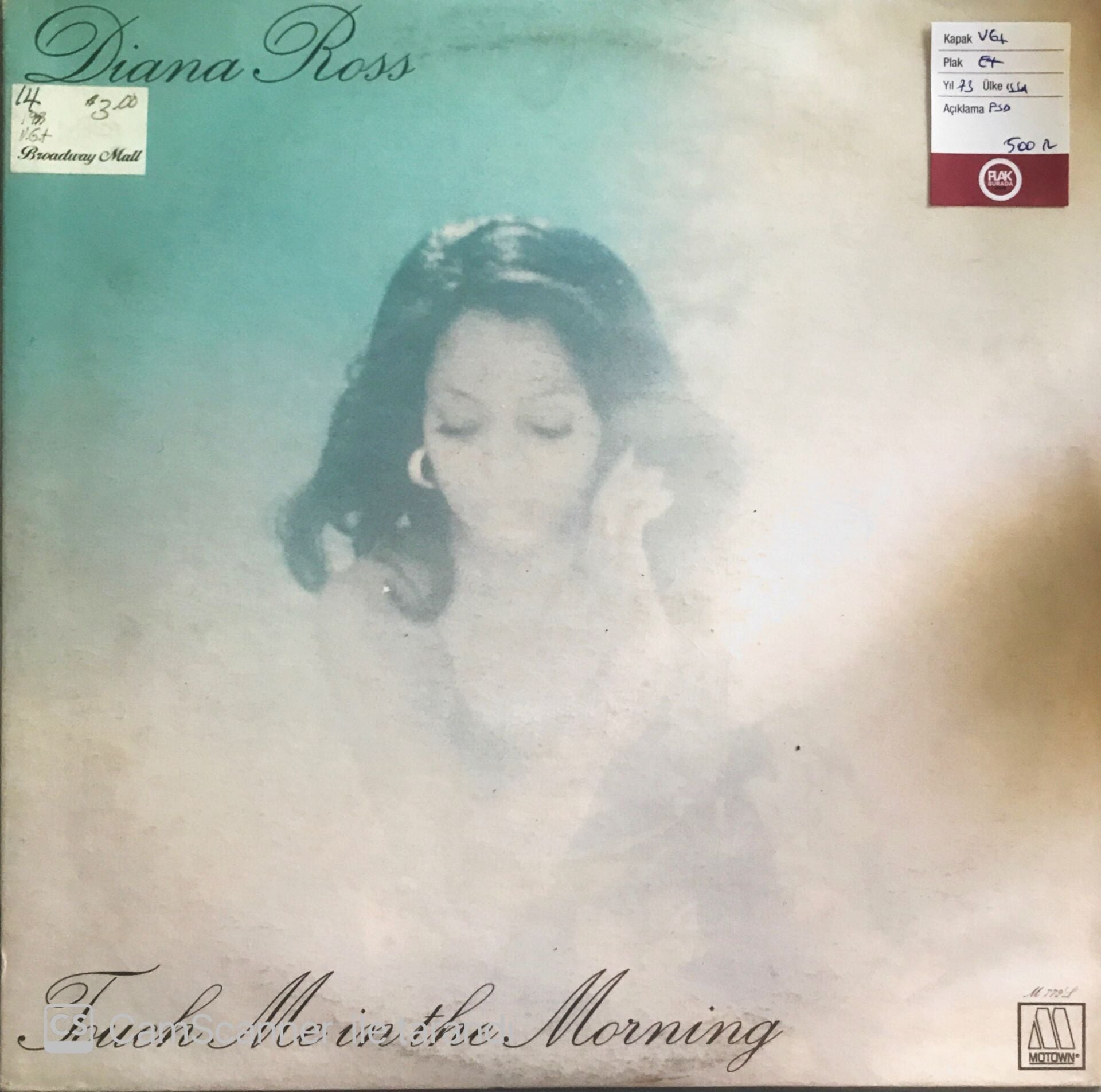 Diana Ross - Touch Me In The Morning - LP