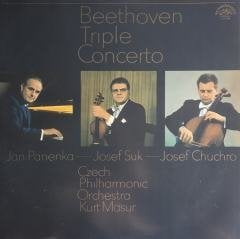 Beethoven Jan Panenka, Josef Suk, Josef Chuchro  Triple Concerto LP