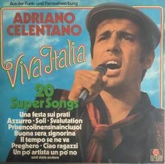 Adriano Celentano Viva Italia 20 Super Songs LP