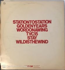 David Bowie - Station To Station LP