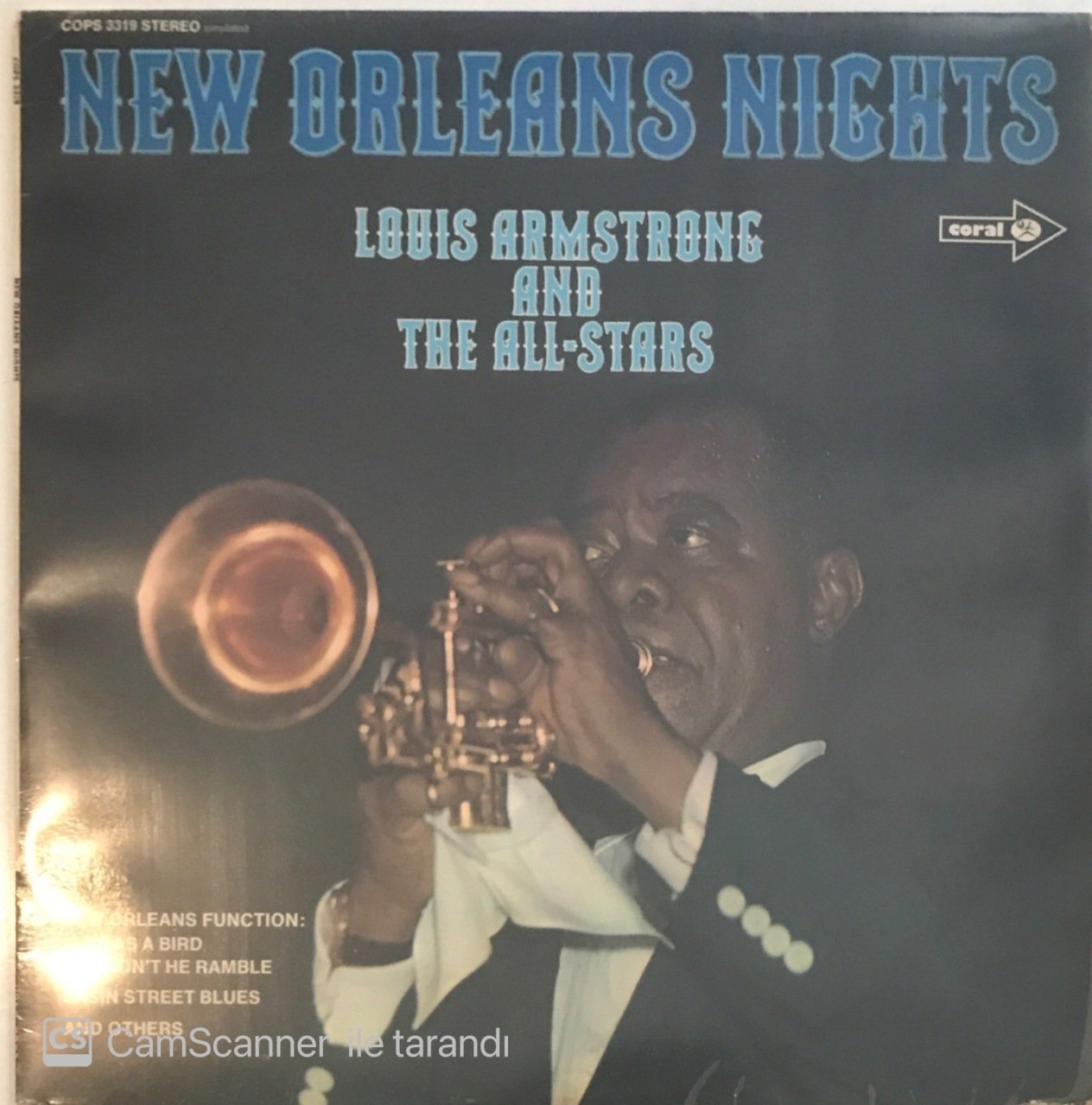 Louis Armstrong and The All-Stars New Orleans Night LP